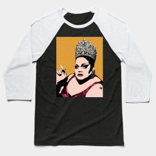 Ginger Minj Drag Queen pop art Baseball T-Shirt